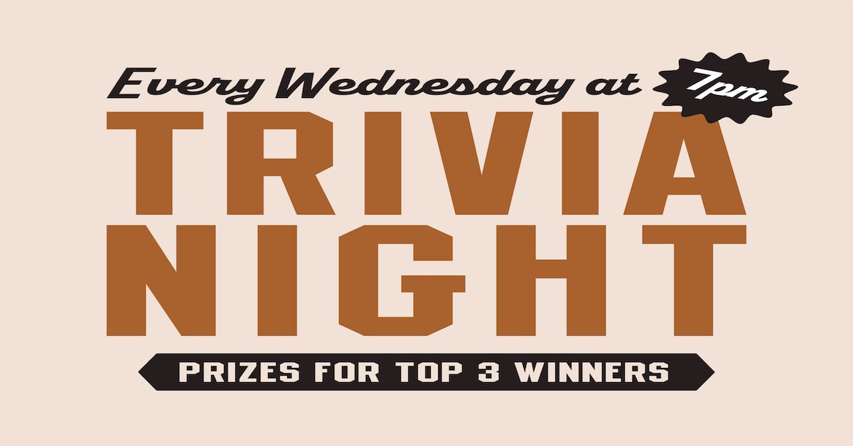TRIVIA Every Wednesday at Home Run Dugout - Katy 