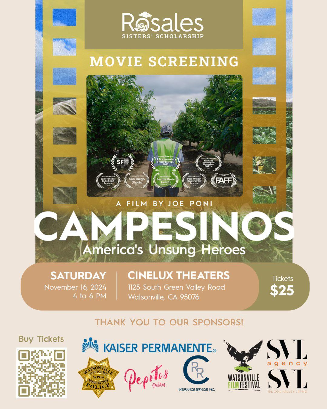 Campesinos: America's Unsung Heroes Special Screening 