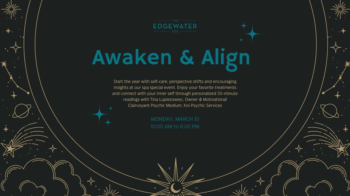 Awaken & Align Spa Event