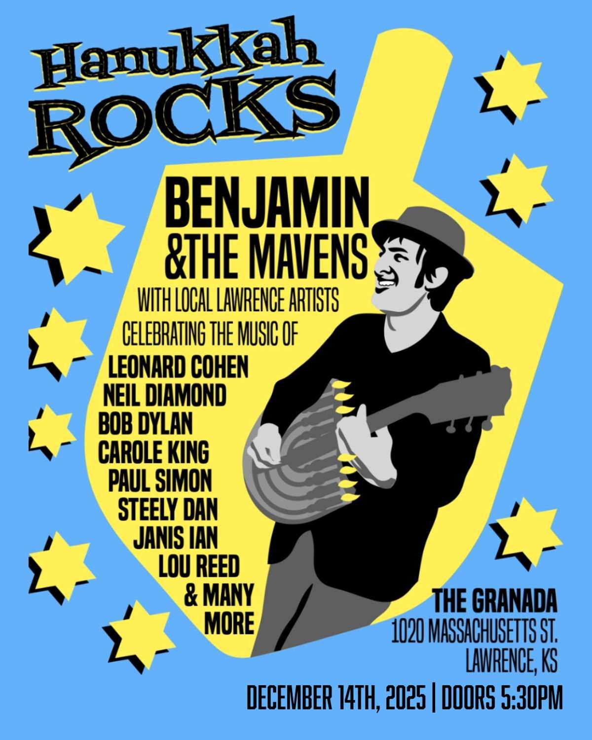 Hanukkah Rocks: Benjamin Cartel & The Mavens