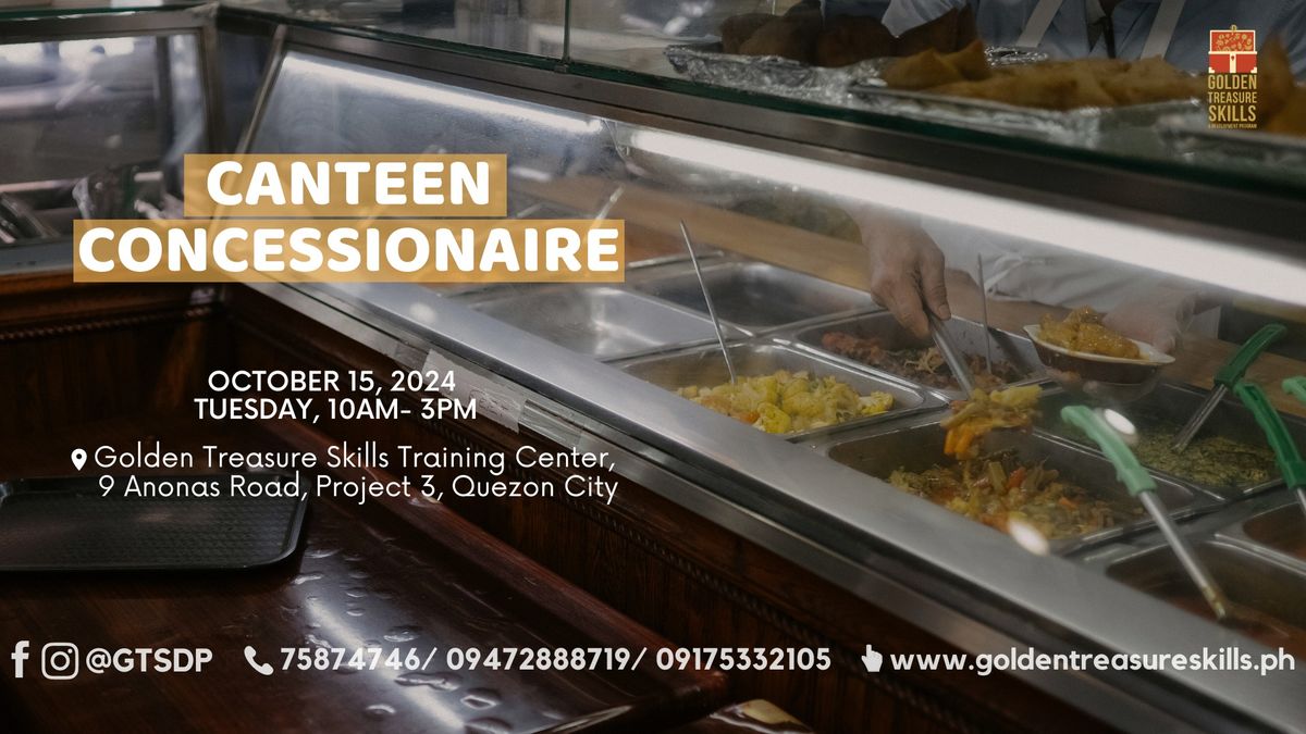 Canteen Concessionaire Business Operation Seminar