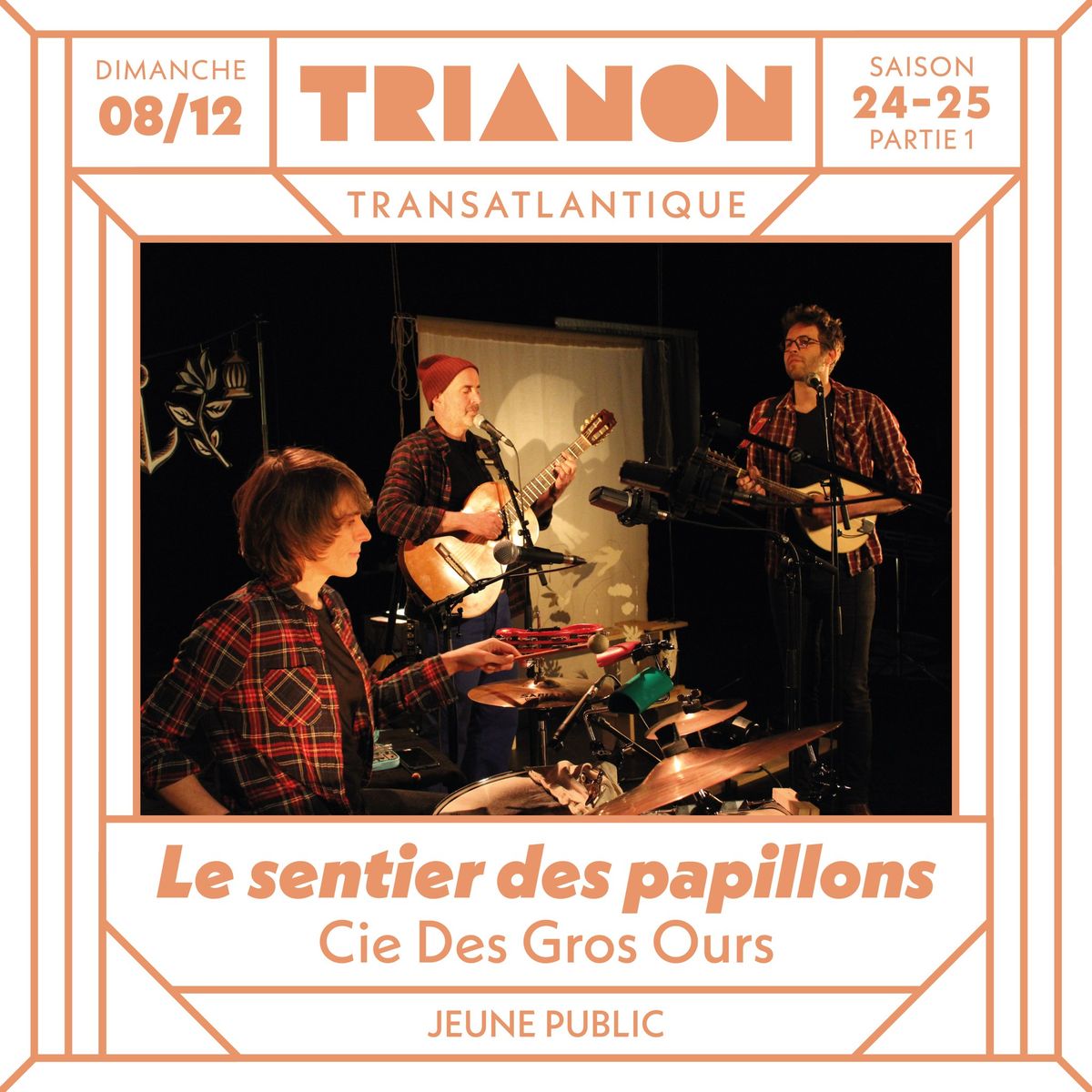 Cie Des Gros Ours : LE SENTIER DES PAPILONS \/ Spectacle Jeune public d\u00e8s 3 ans