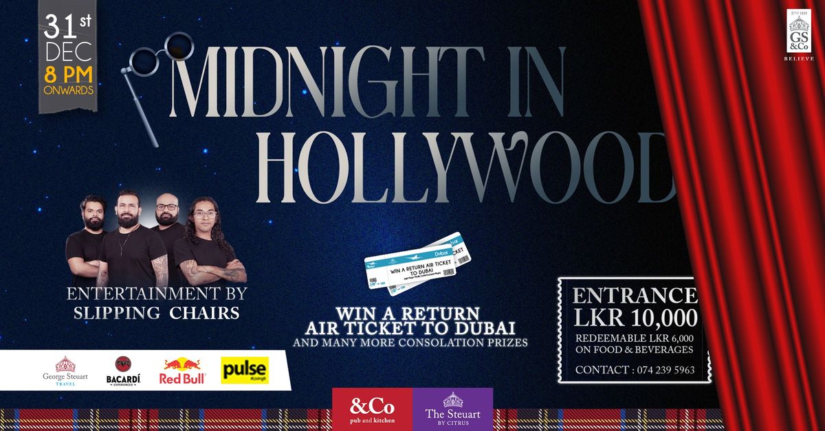 The Steuarts "Midnight in Hollywood" New Year Party