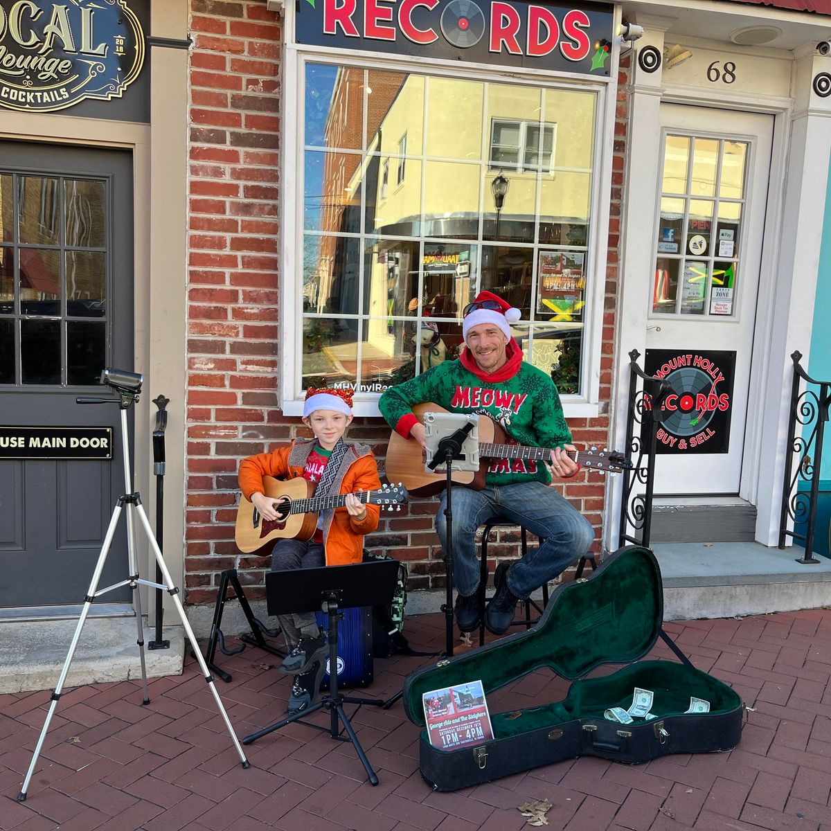 Son and Father Duo is back at Mount Holly Records!!!