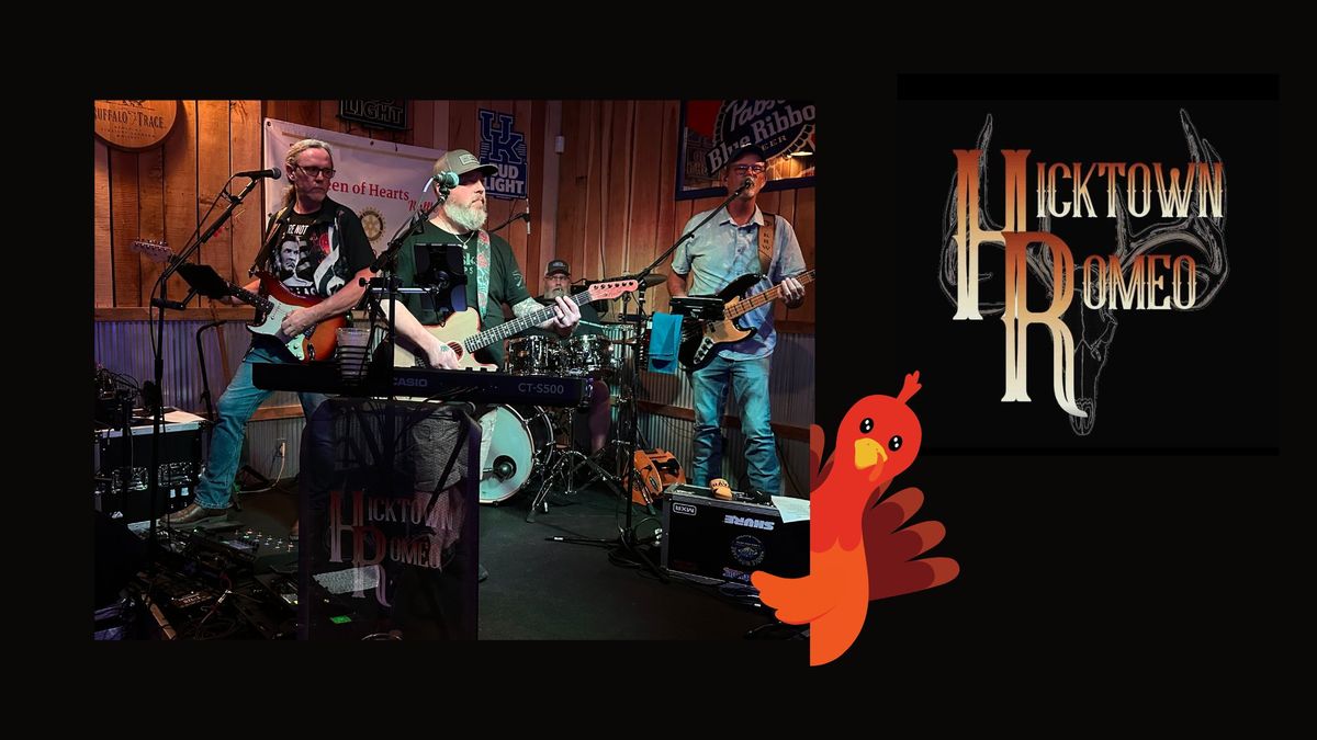 Hicktown Romeo debuts at The Cellar Bar & Grille