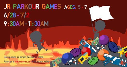 Jr PK Games Galore Camp (Ages 5-7)