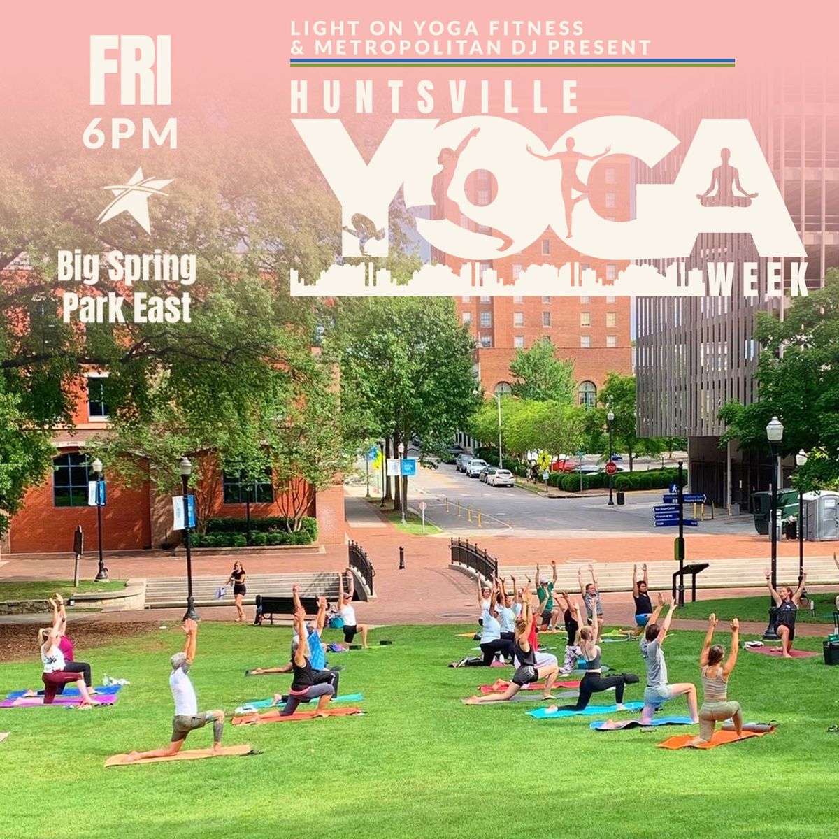 Huntsville Yoga Week - Big Spring Park East
