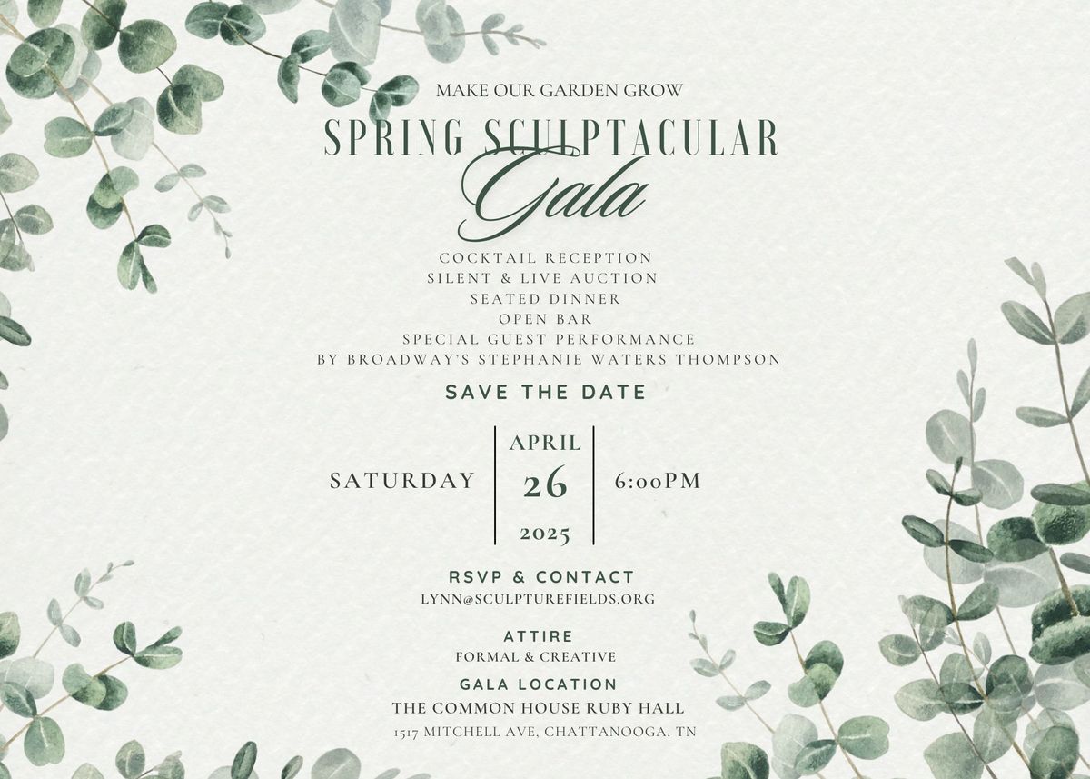 Spring Sculptacular Gala