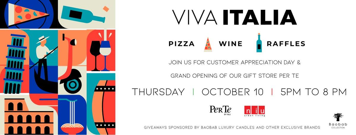 VIVA ITALIA - Customer Appreciation Day