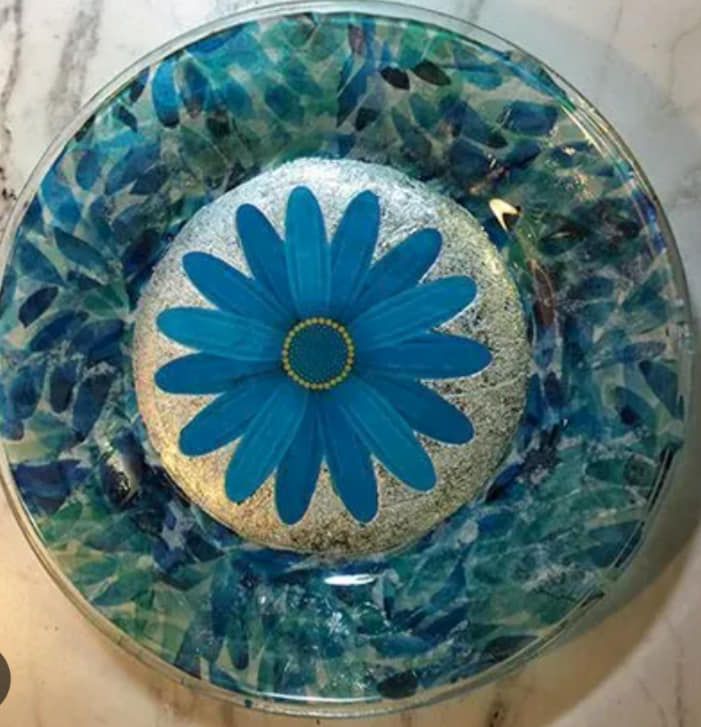 Reverse Decoupage Platter Class