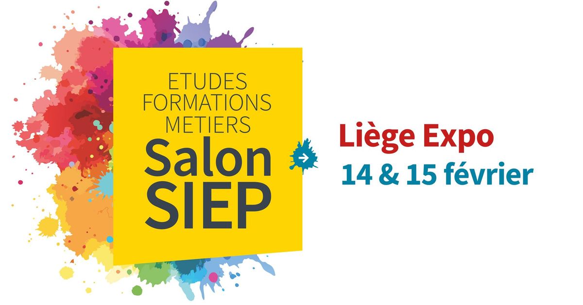 Salon SIEP Li\u00e8ge 2025 - Etudes, Formations, M\u00e9tiers