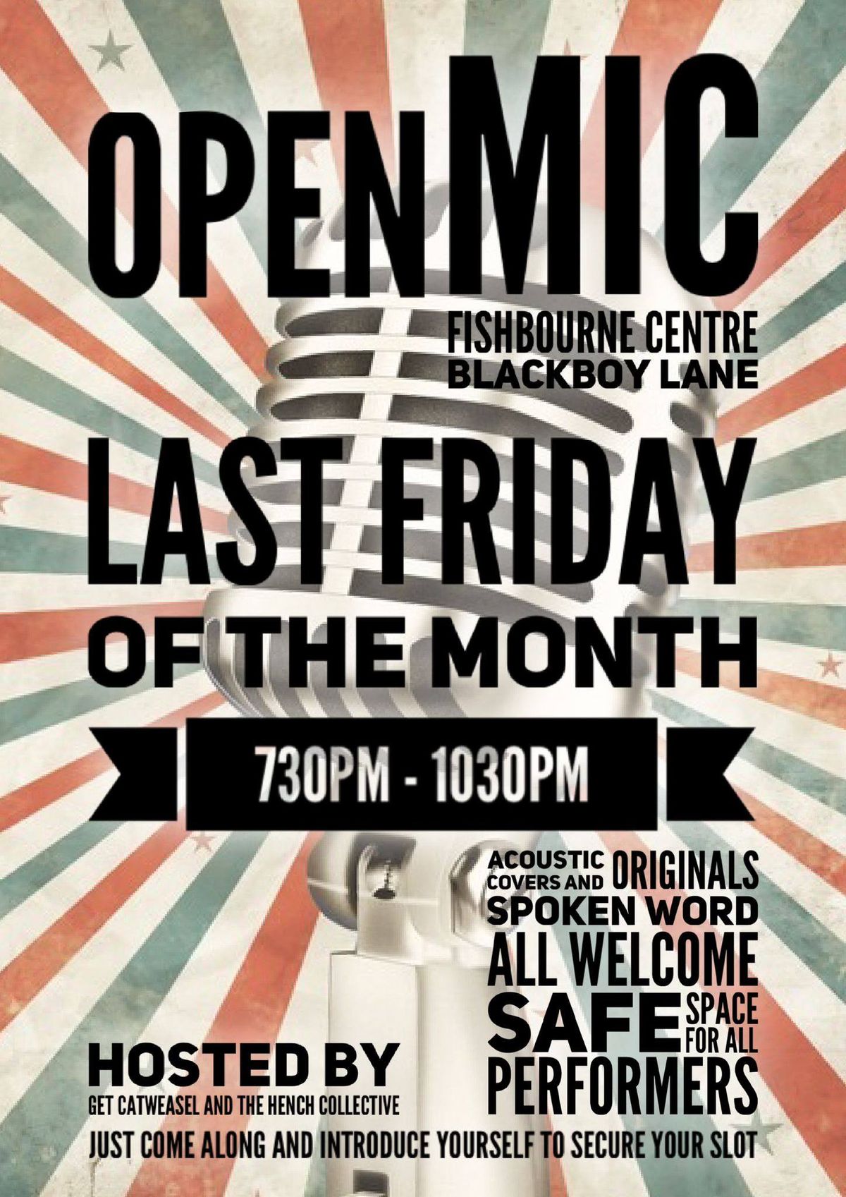 Fishbourne Friday Open Mic