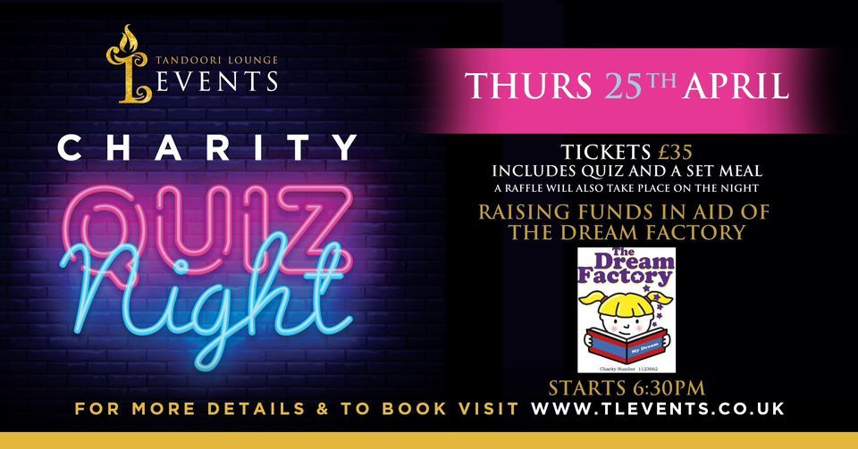 The Dream Factory Charity Quiz Night