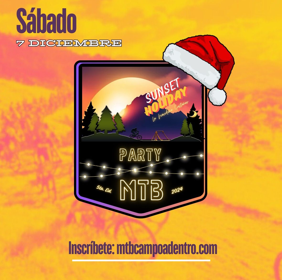 La Navide\u00f1a Casta\u00f1er 5ta. Edici\u00f3n, Presenta Sunset Holiday Party MTB 