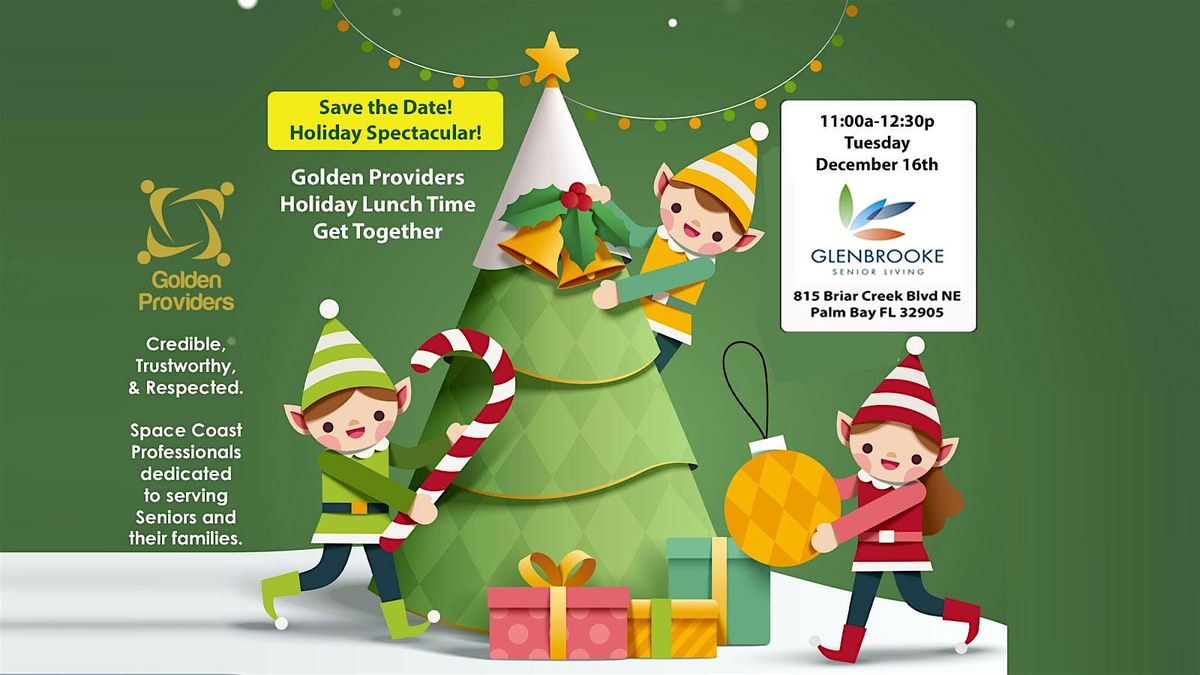 Golden Providers Lunch!  Holiday Lunch Time