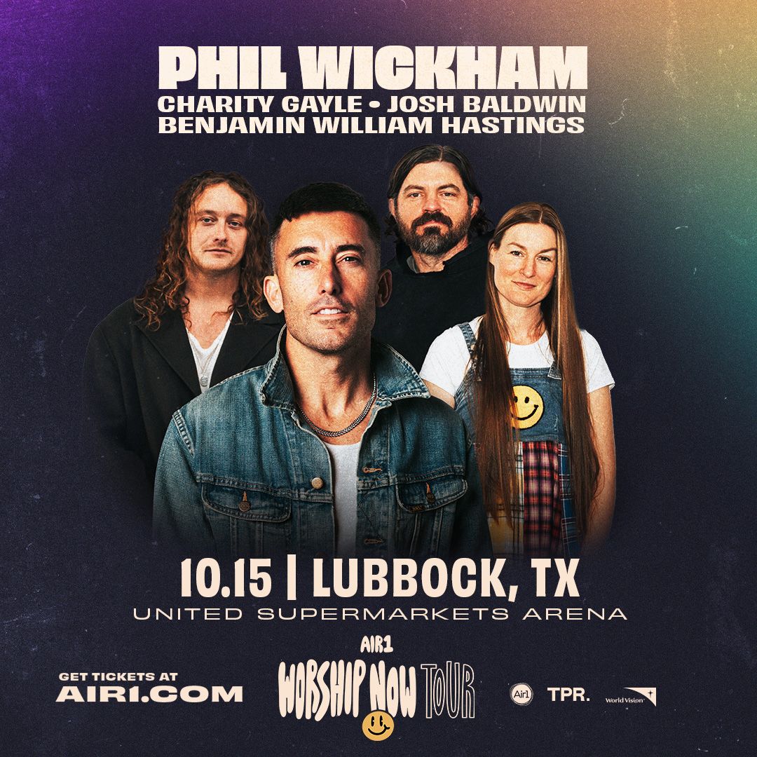 Air1 Worship Now - Phil Wickham, Charity Gayle, and Josh Baldwin at Cable Dahmer Arena