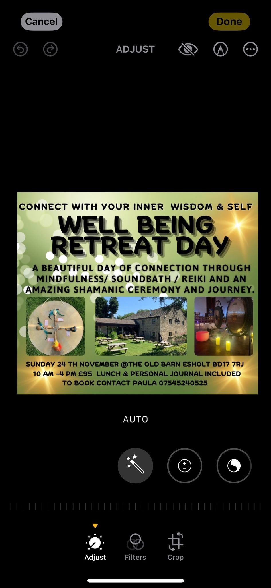 Wellness Retreat Day