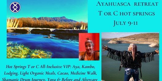Ayahuasca and Kambo Hot Springs NM: True Independence VIP, All Inclusive