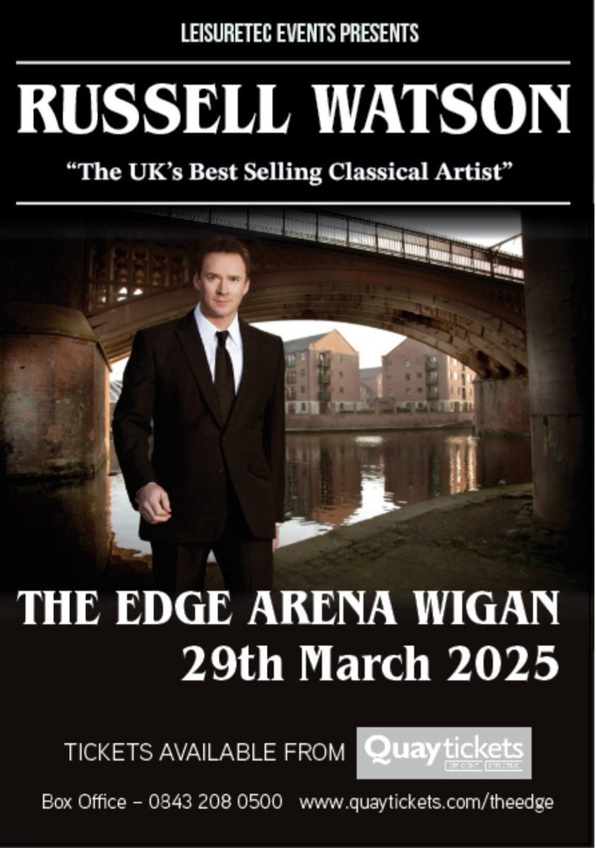 Russell Watson at De Montfort Hall