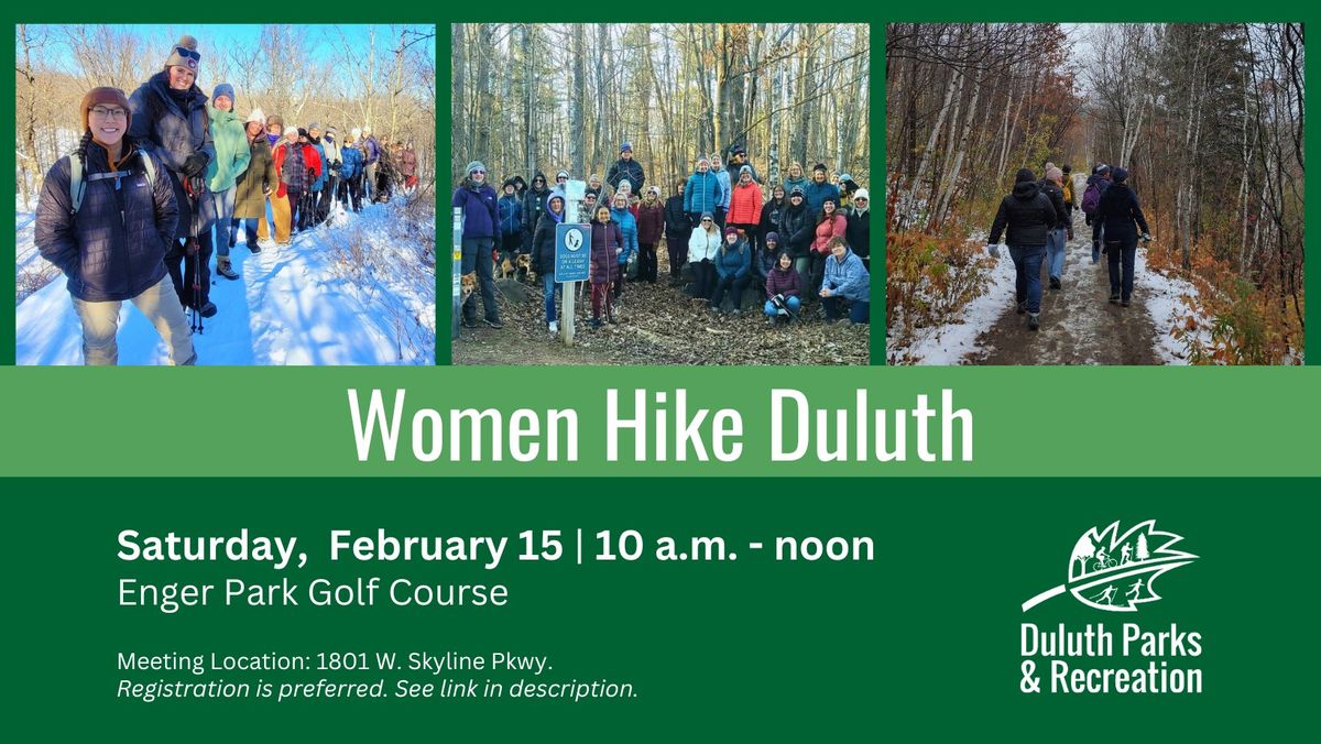 February Women Hike Duluth