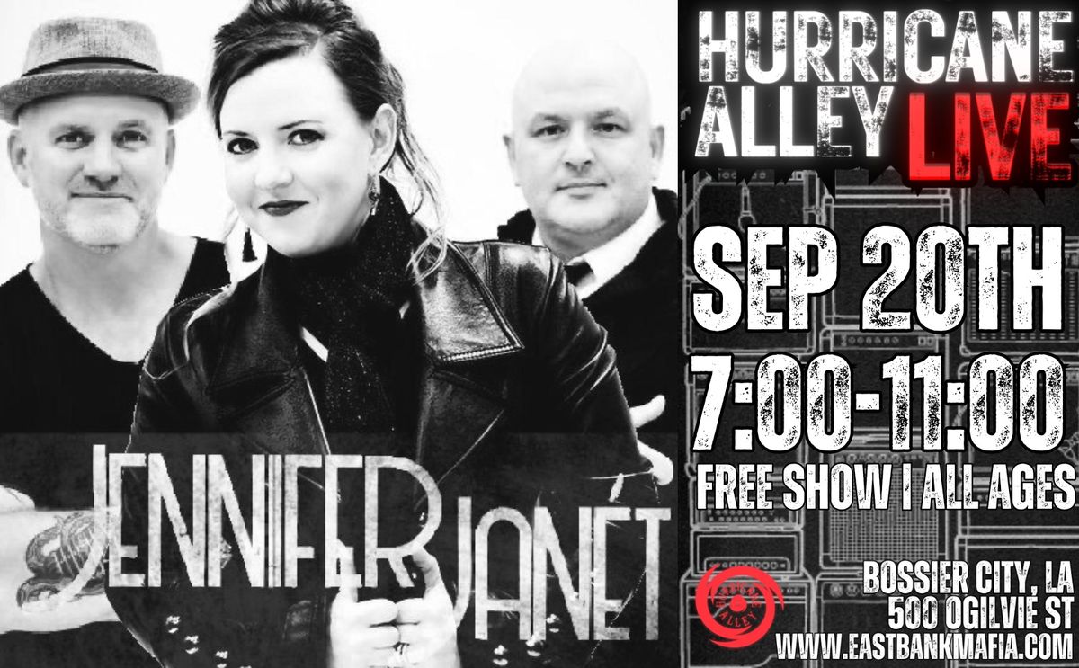 Hurricane Alley LIVE Presents: Jennifer Janet