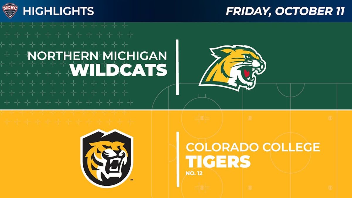 Northern Michigan Wildcats vs. Colorado College Tigers