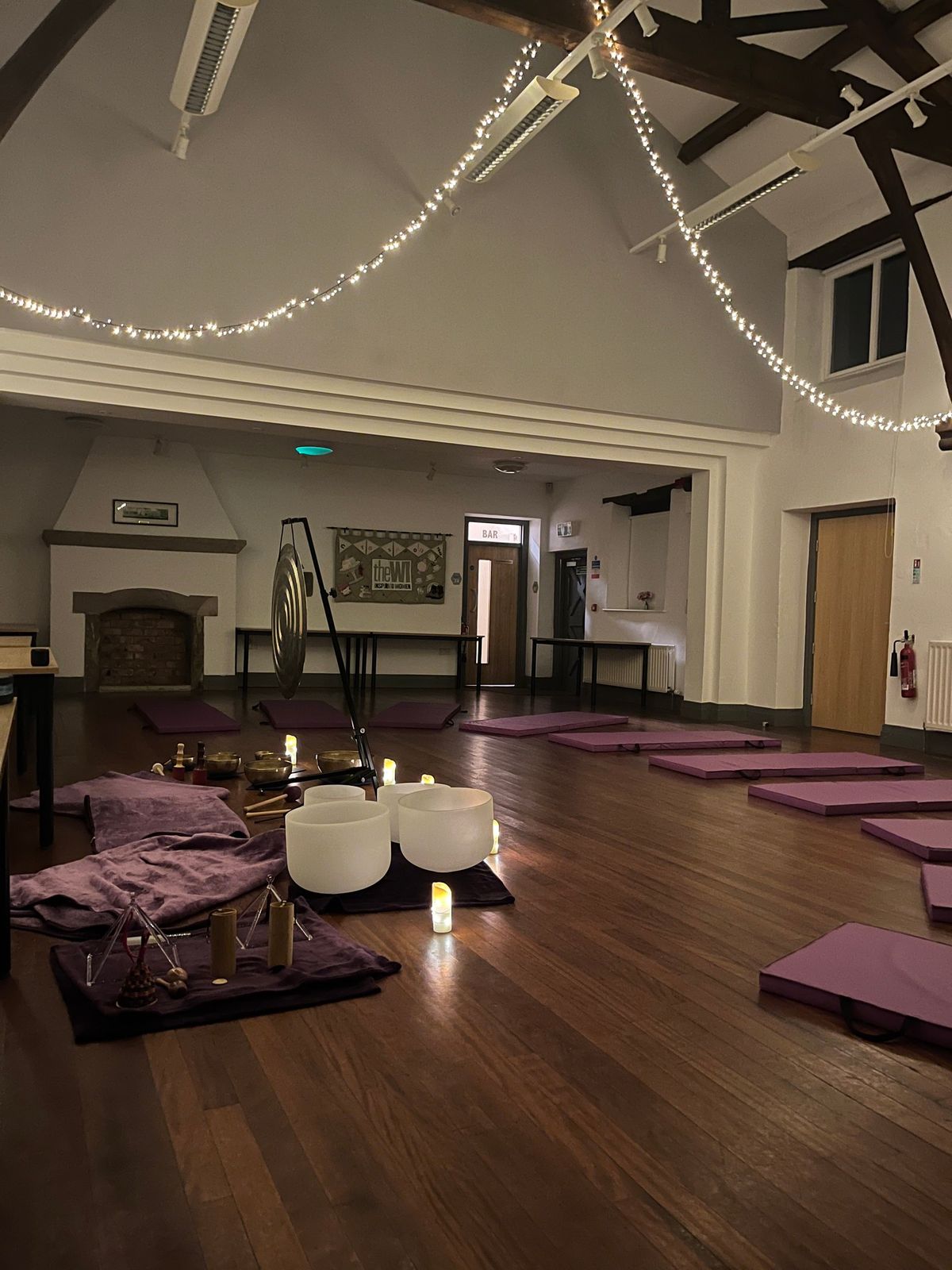 Relaxing Soundbath at Croston Old School