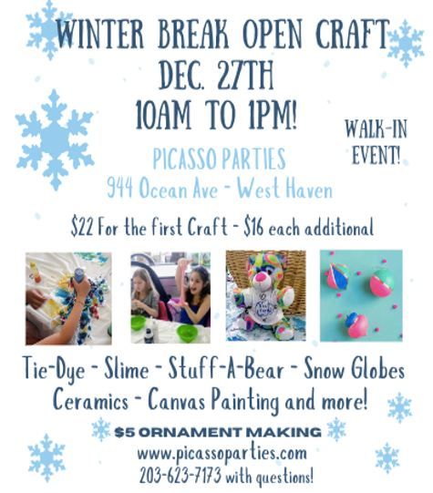 Winter Break - Open Craft Day