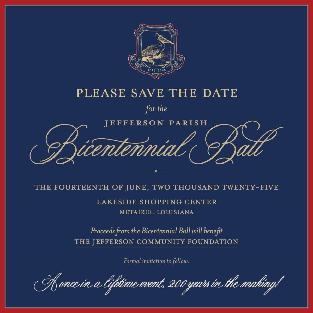 Jefferson Parish Bicentennial Ball