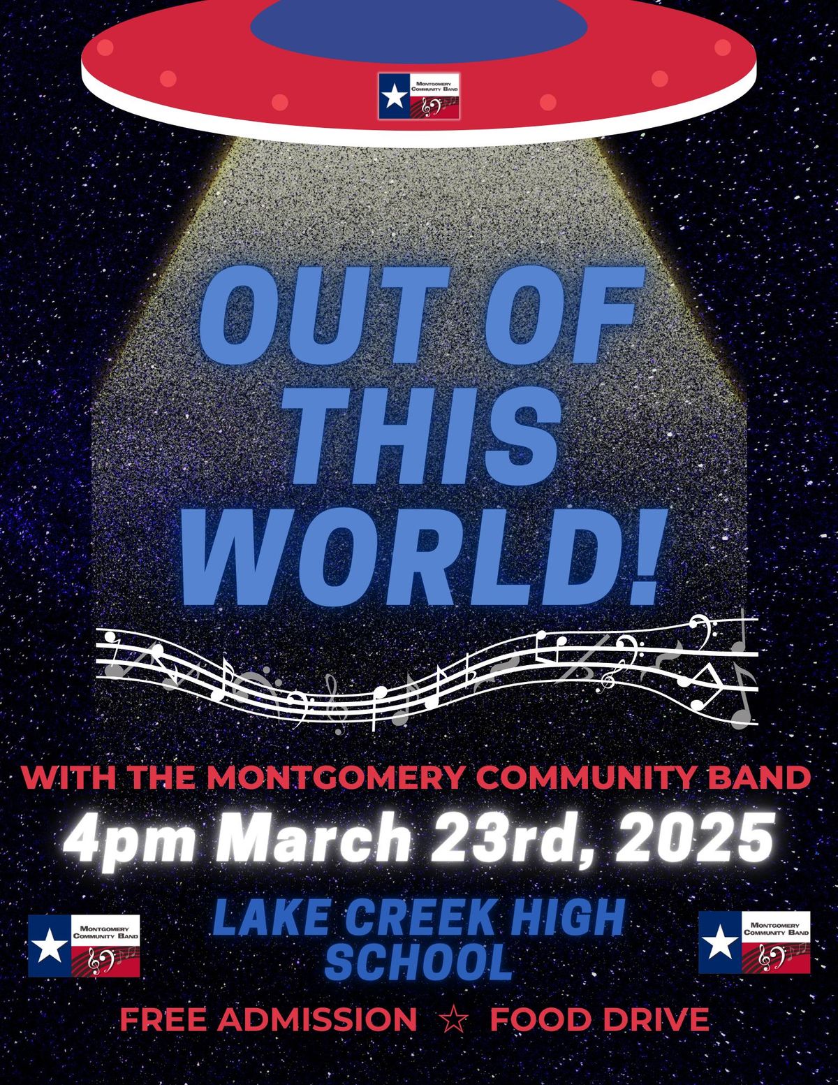 Out Of This World: A Symphonic Band Concert with the Montgomery Community Band