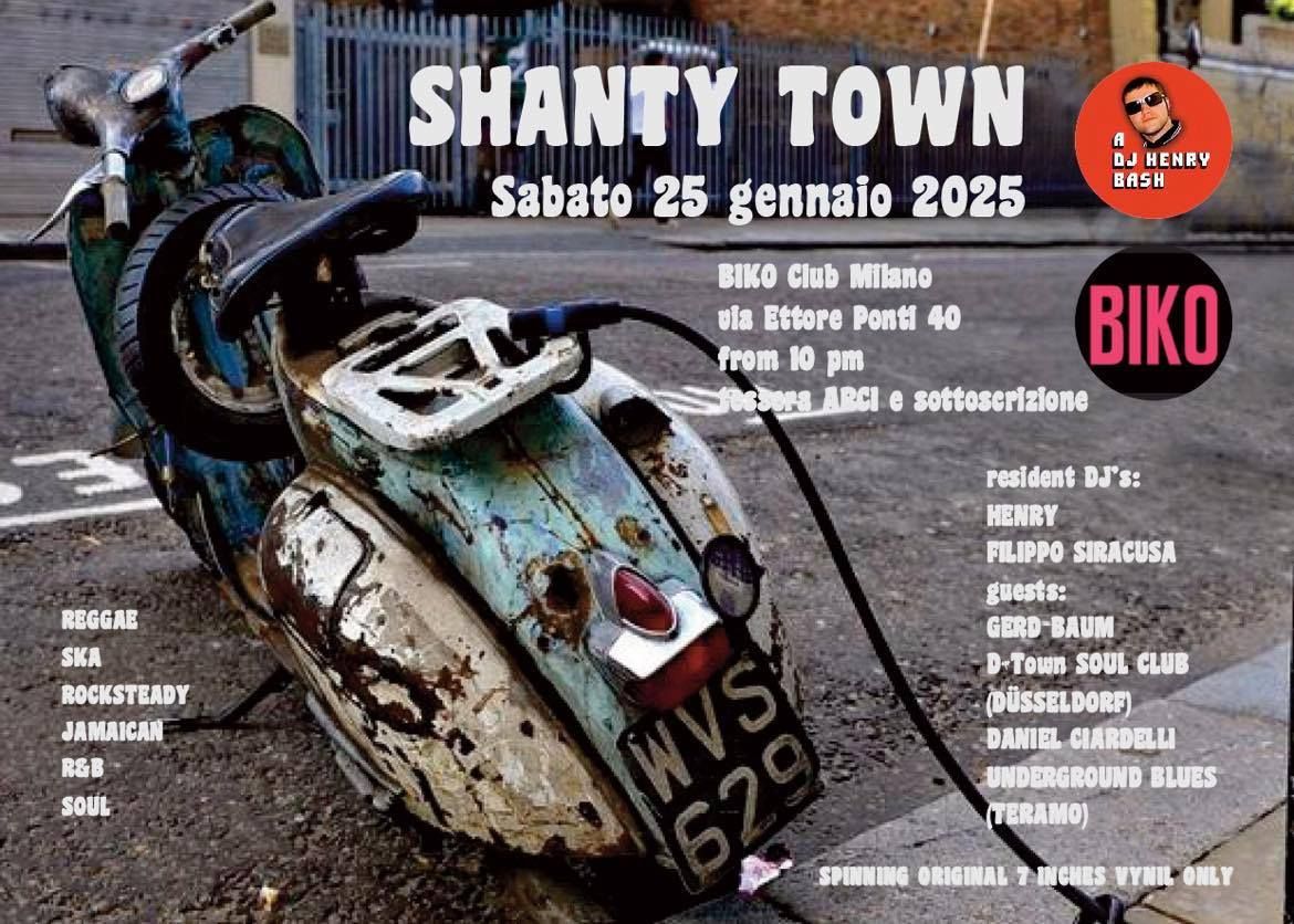 Shanty Town \/ Ska-Rocksteady-Northern Soul @Biko Milano