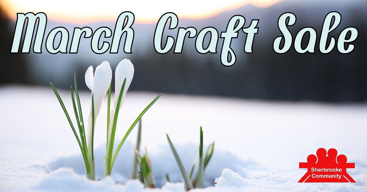 March Craft Sale