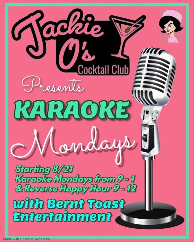 Karaoke Mondays at Jackie O\u2019s