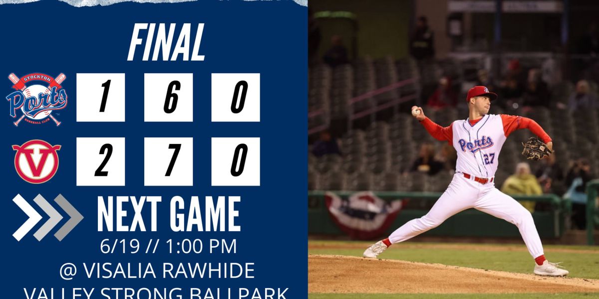 Stockton Ports vs. Visalia Rawhide