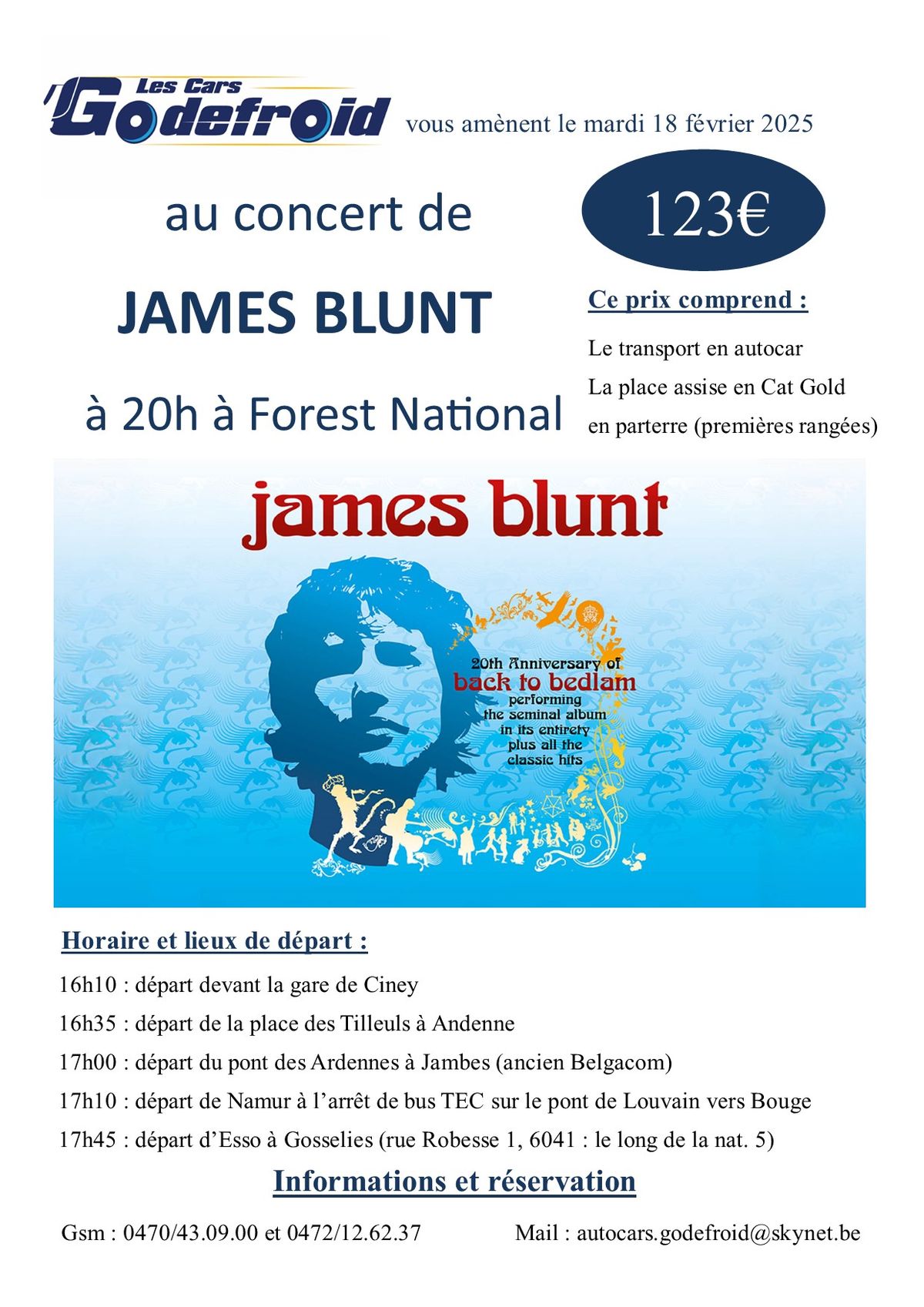 Concert James Blunt