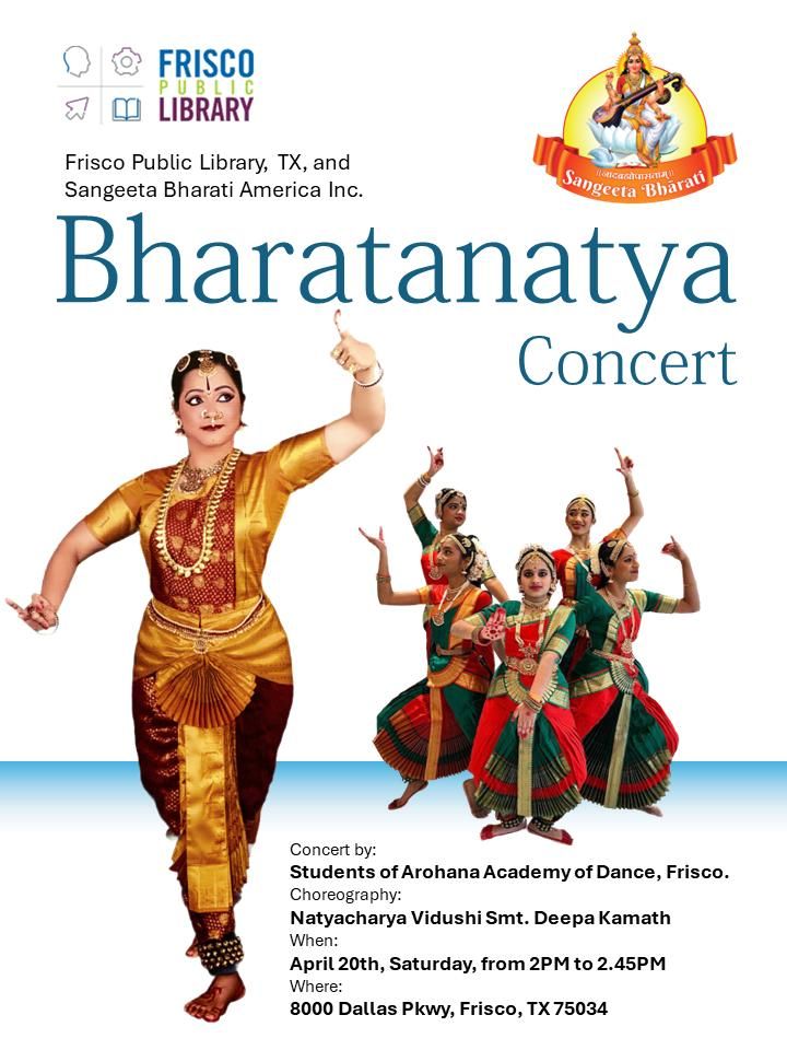 Bharatanatya Concert in Frisco