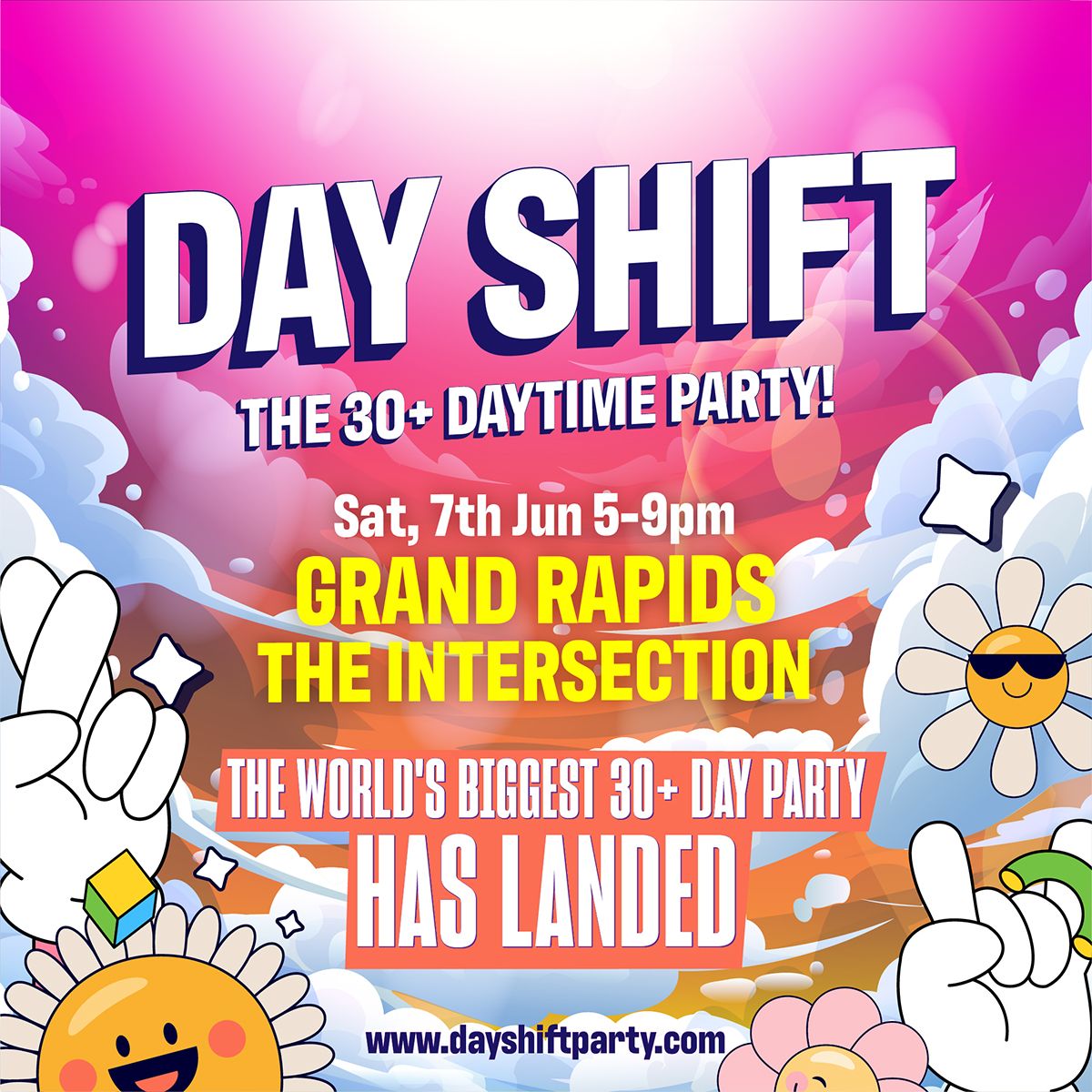 Day Shift - The 30+ Daytime Party
