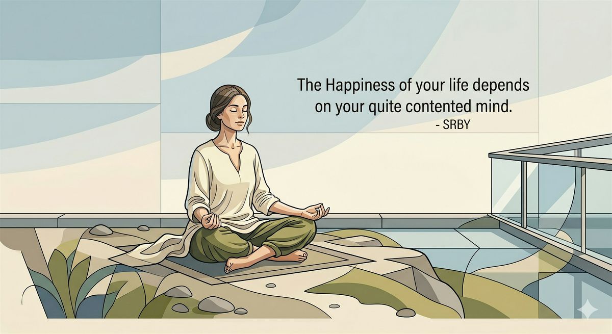 'Quieten your mind' : Silent Meditation Session