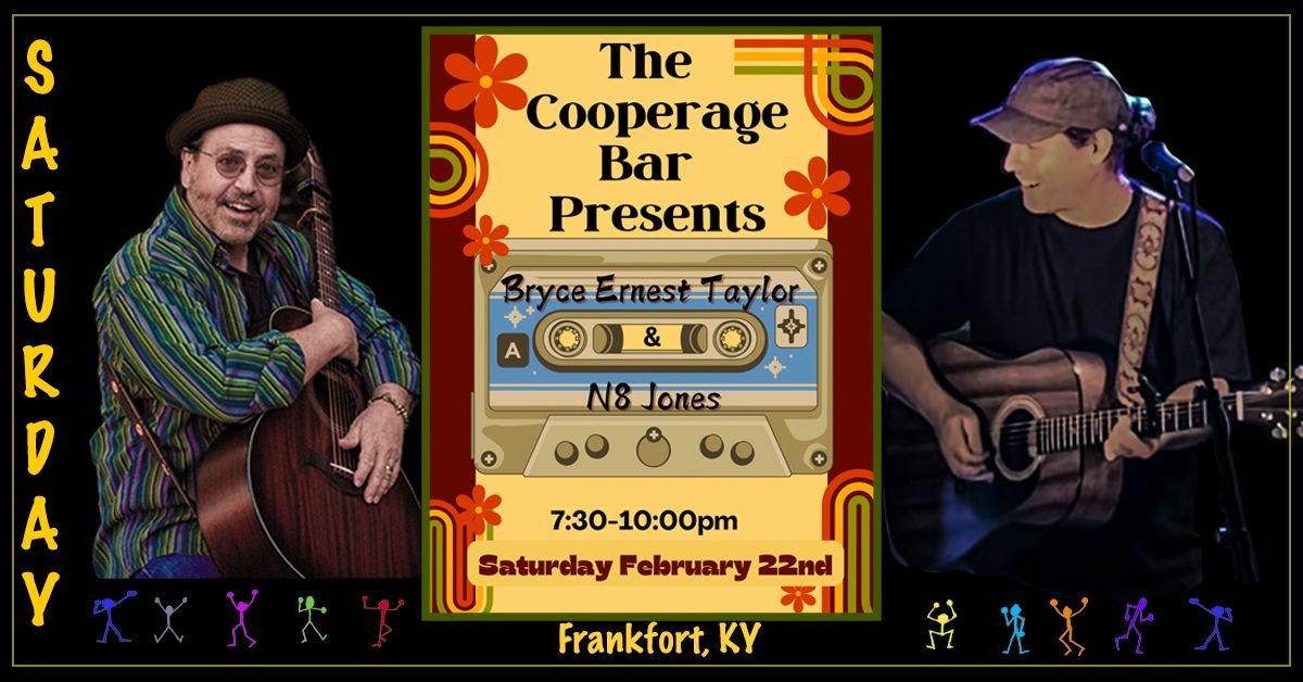 Nate Jones & Bryce Ernest Taylor @ the Cooperage - Frankfort