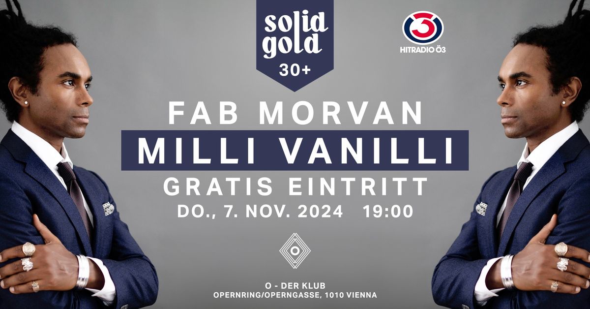 SOLID GOLD presents Fab Morvan of Milli Vanilli [30+]