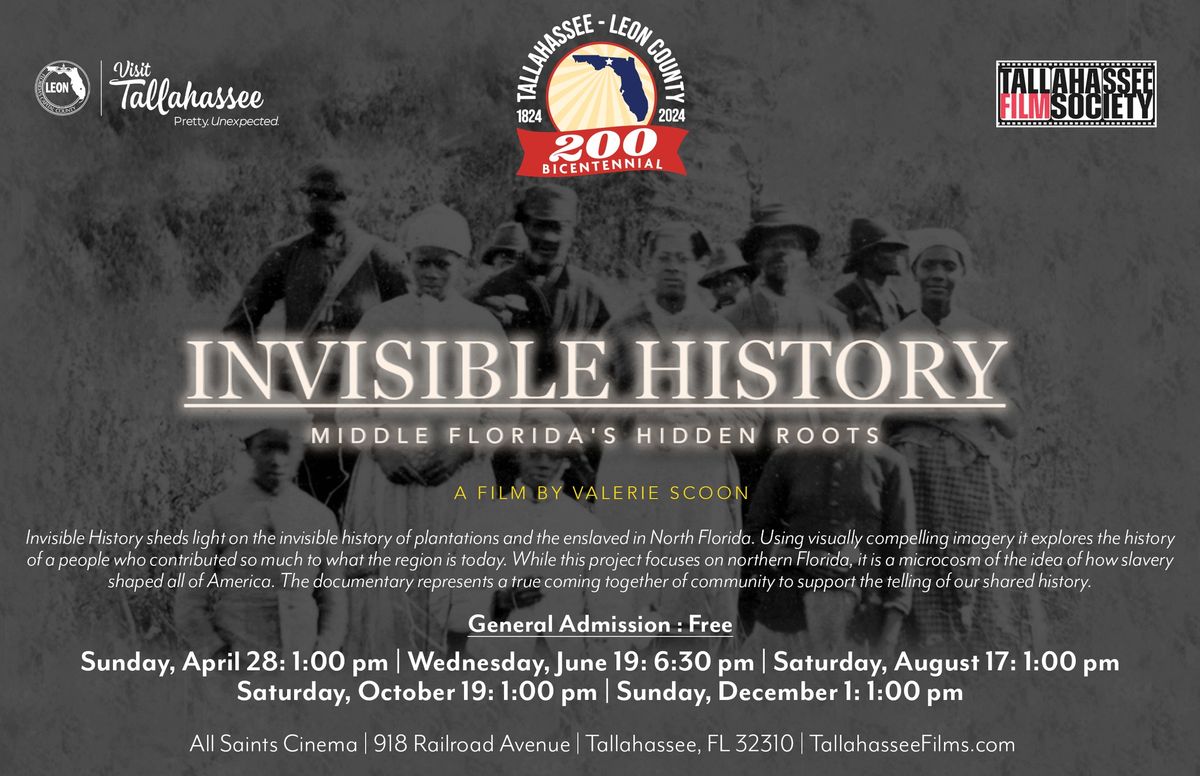 Invisible History: Middle Florida\u2019s Hidden Roots