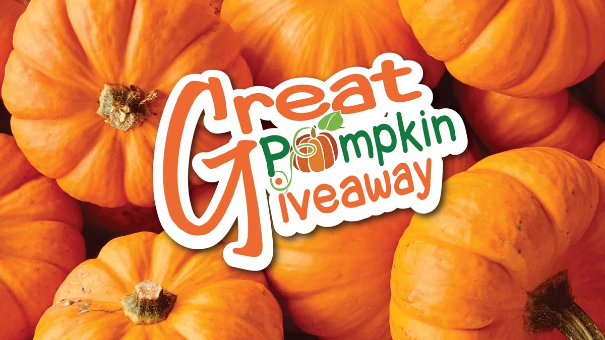 Great Pumpkin Giveaway