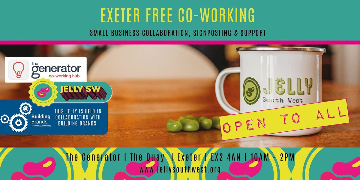 Exeter Jelly South West coworking with Building Brands