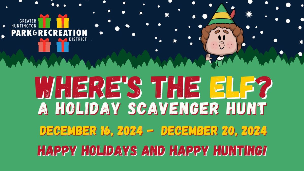 WHERE'S THE ELF SCAVENGER HUNT