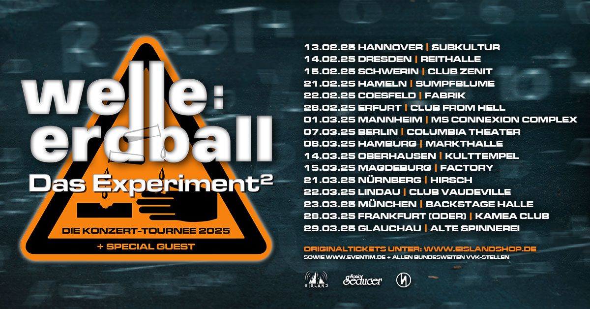 WELLE: ERDBALL - Das Experiment Tournee 2025 - DRESDEN