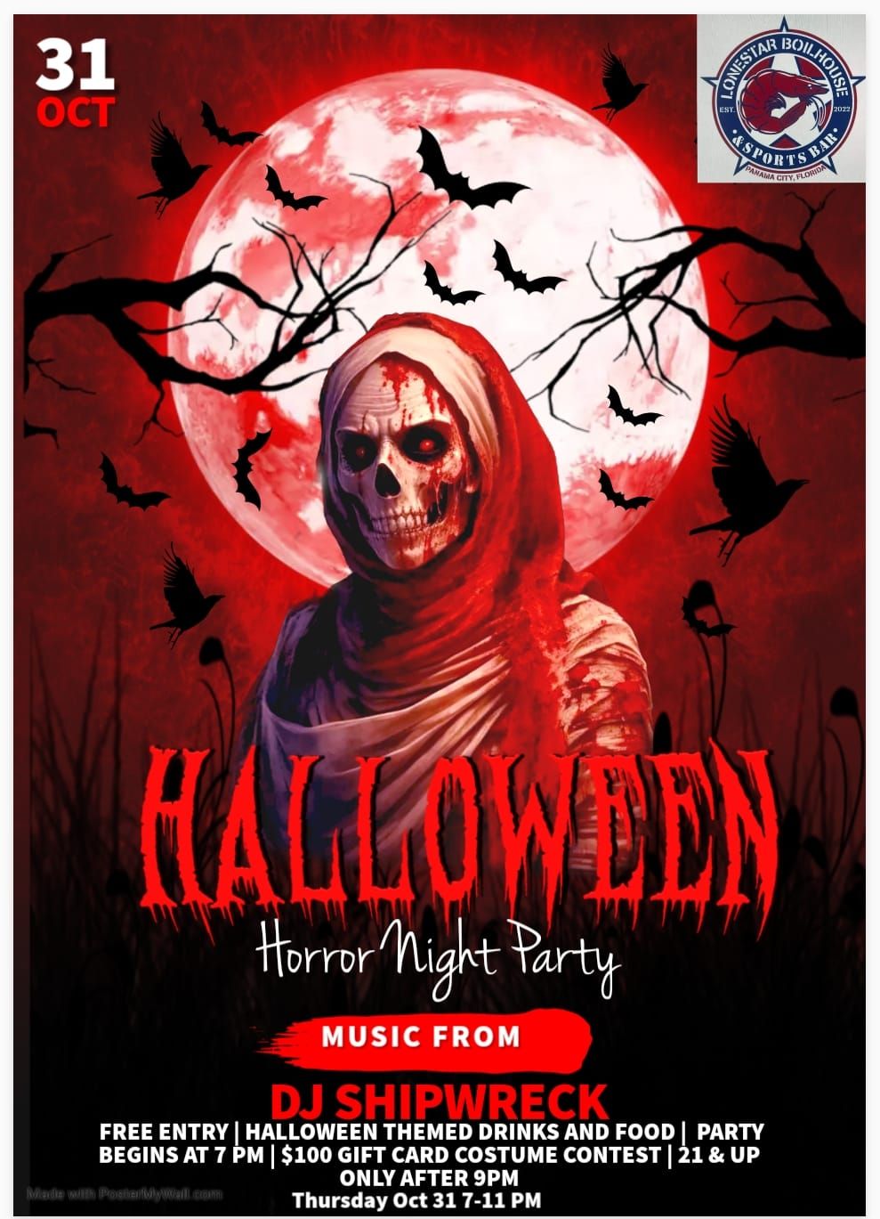 HALLOWEEN HORROR NIGHT PARTY 