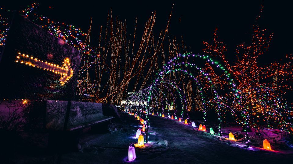 2022 Rotary Botanical Gardens Holiday Light Show