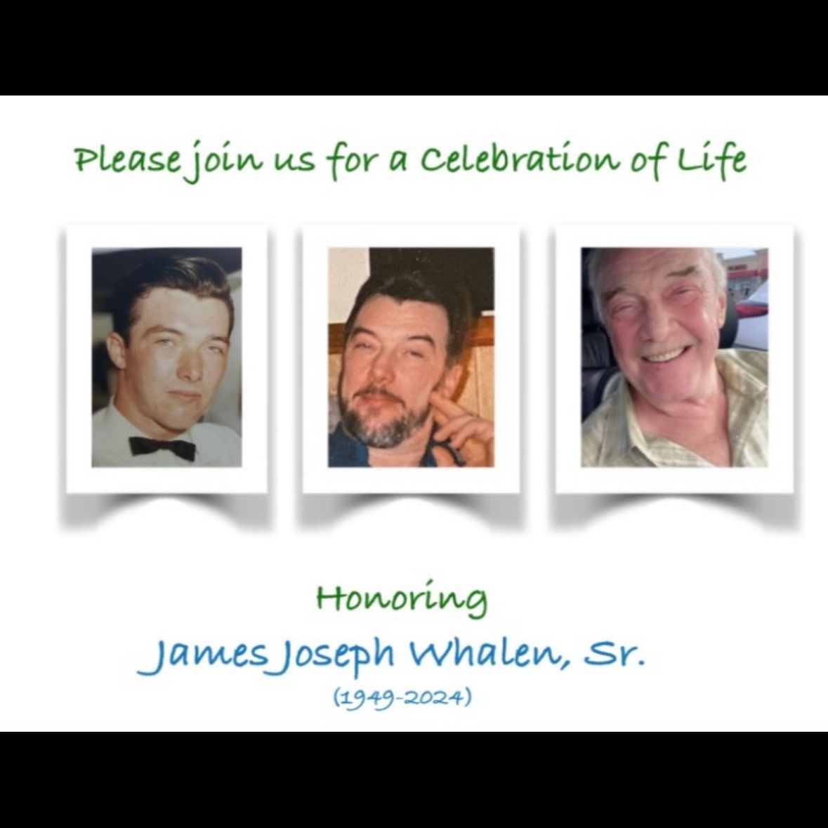 Jim Whalen Celebration of Life