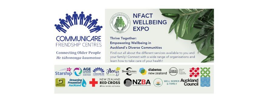 NFACT WELLBEING EXPO  Thrive Together: Empowering Wellbeing in Auckland\u2019s Diverse Communities