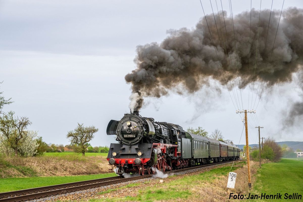 Volldampf von Berlin nach SAALFELD \/\/ D 501 (Einfache Fahrt)